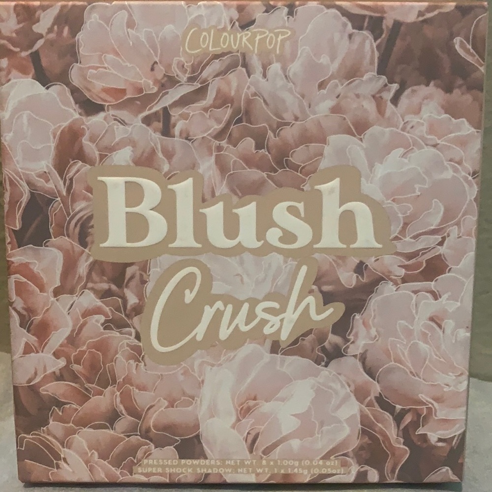 Colourpop Blush Crush 9 shadow pallet
